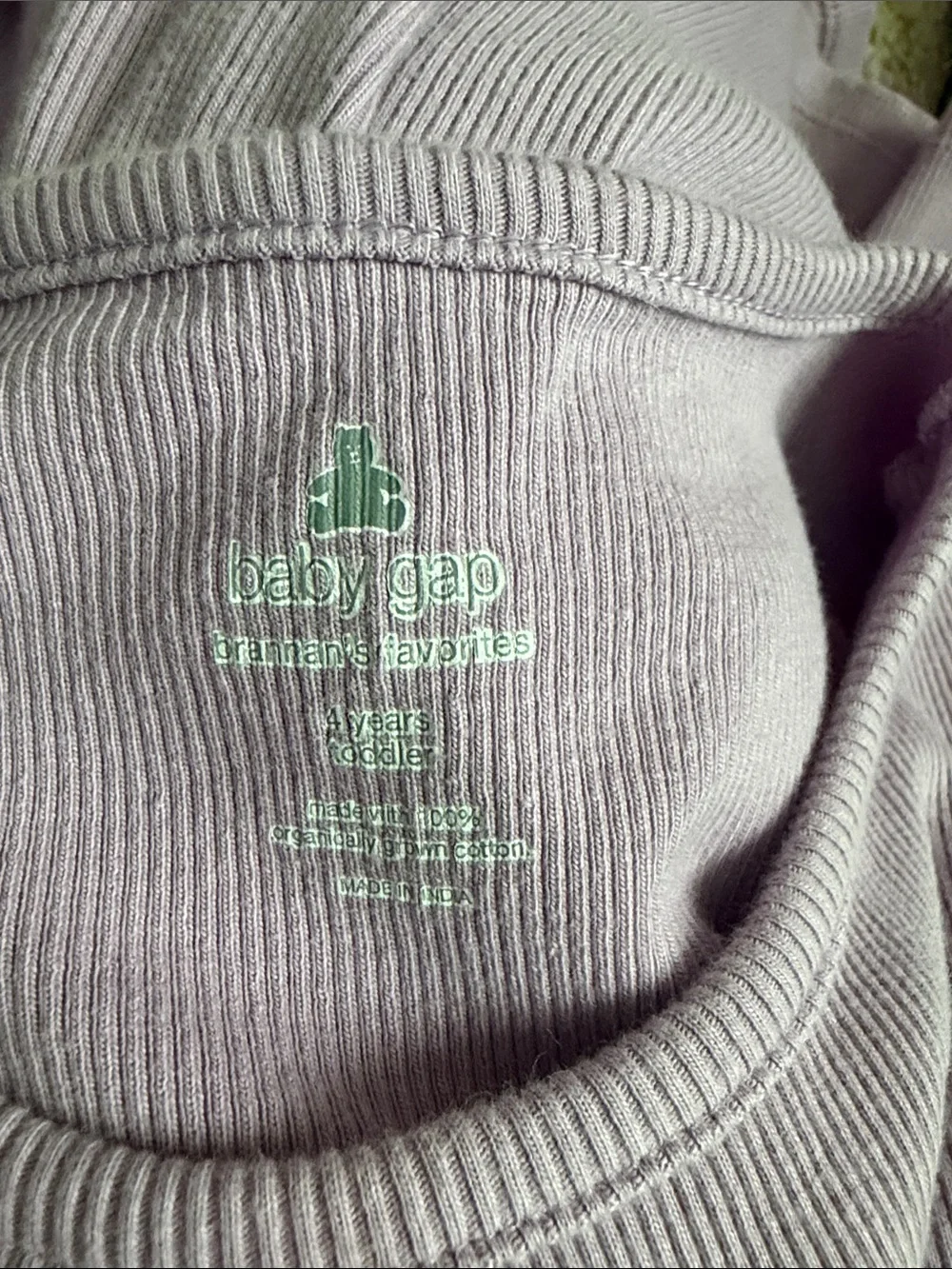 GAP Lavender Long Sleeve Pocket Dress